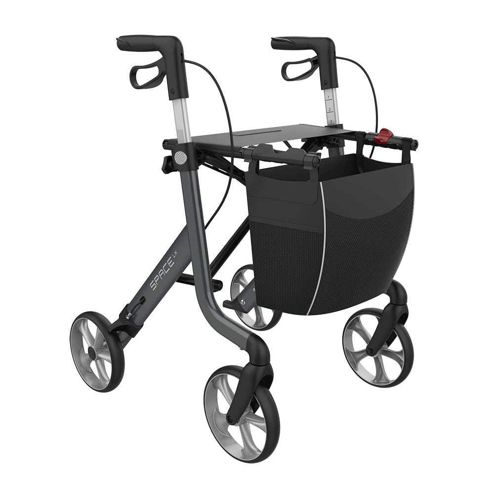 Rehasense Space LX Medium Aluminium Rollator Walking Aid