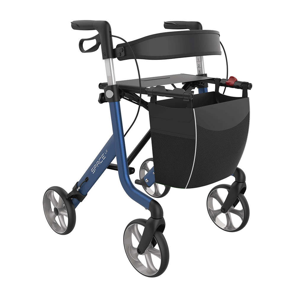 Rehasense Space LX Medium Aluminium Rollator Walking Aid