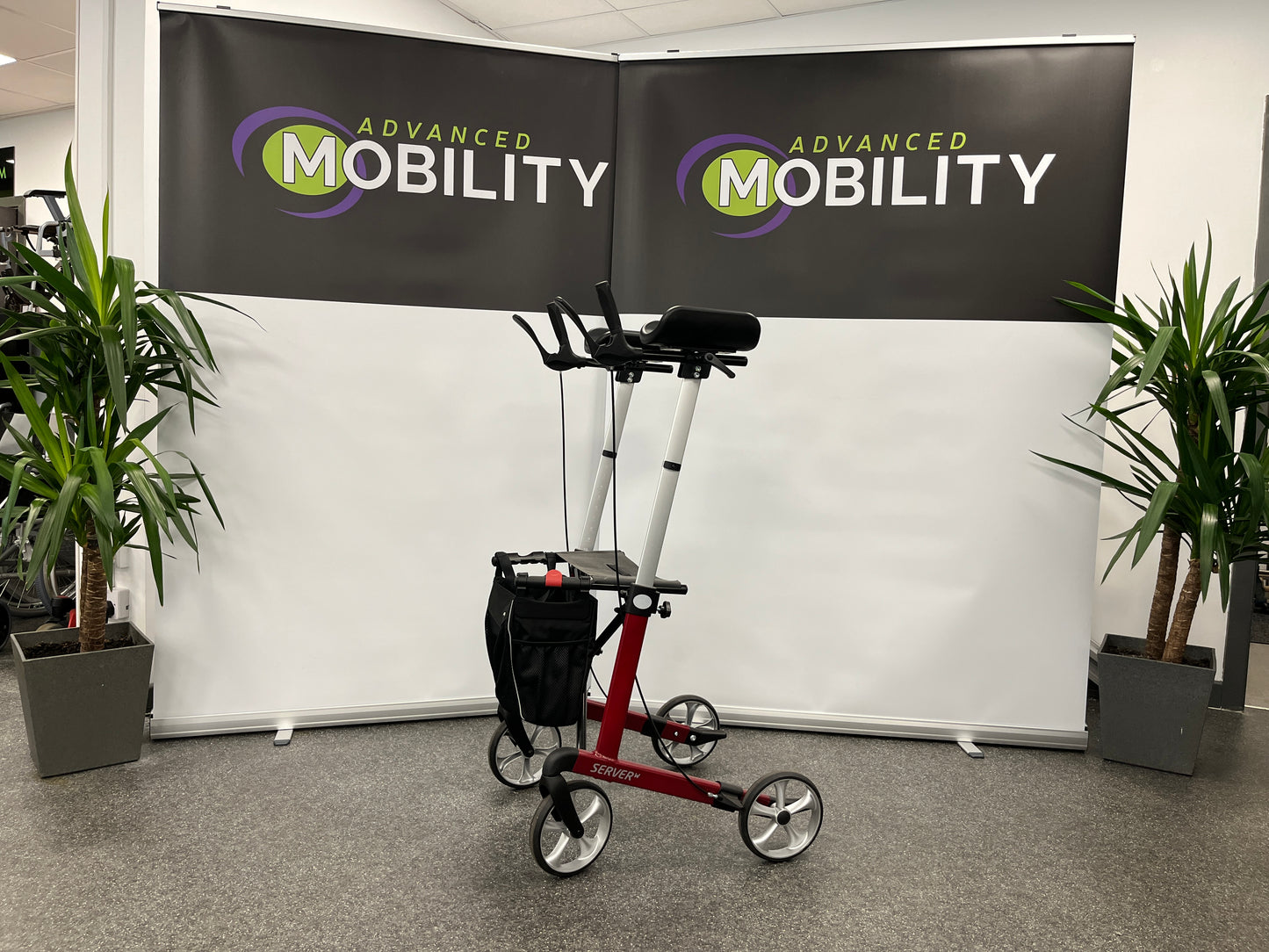 Rehasense Server W Rollator Indoor Walking Aid