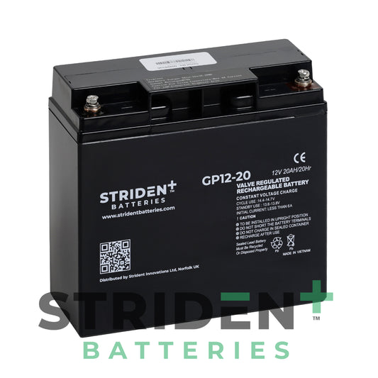 Strident 12V 20A Batteries (Pair)